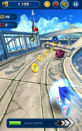Sonic dash взломанный - Мод на много денег