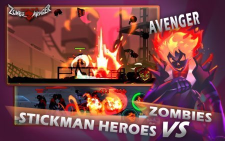 Zombie Avengers: Stickman War Z взлом (Мод много денег)