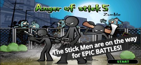 Anger of Stick 5 взломанный (Мод много денег)