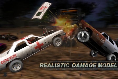 Demolition Derby: Crash Racing взломанная (много денег)