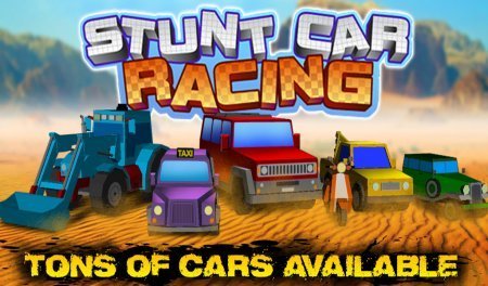 Stunt Car Racing - Multiplayer взломанный (Мод много денег)