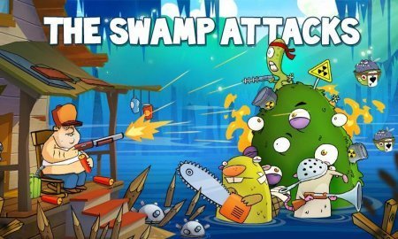 Swamp Attack взломанный (чит на много денег)