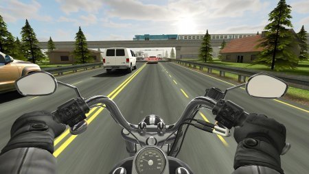 Взломанный Traffic Rider (Мод много денег)
