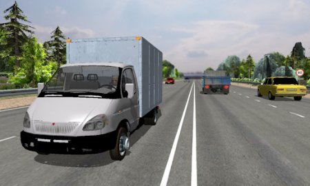 Traffic Hard Truck Simulator взломанная (Mod: много денег)