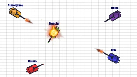 Tanks 2D online